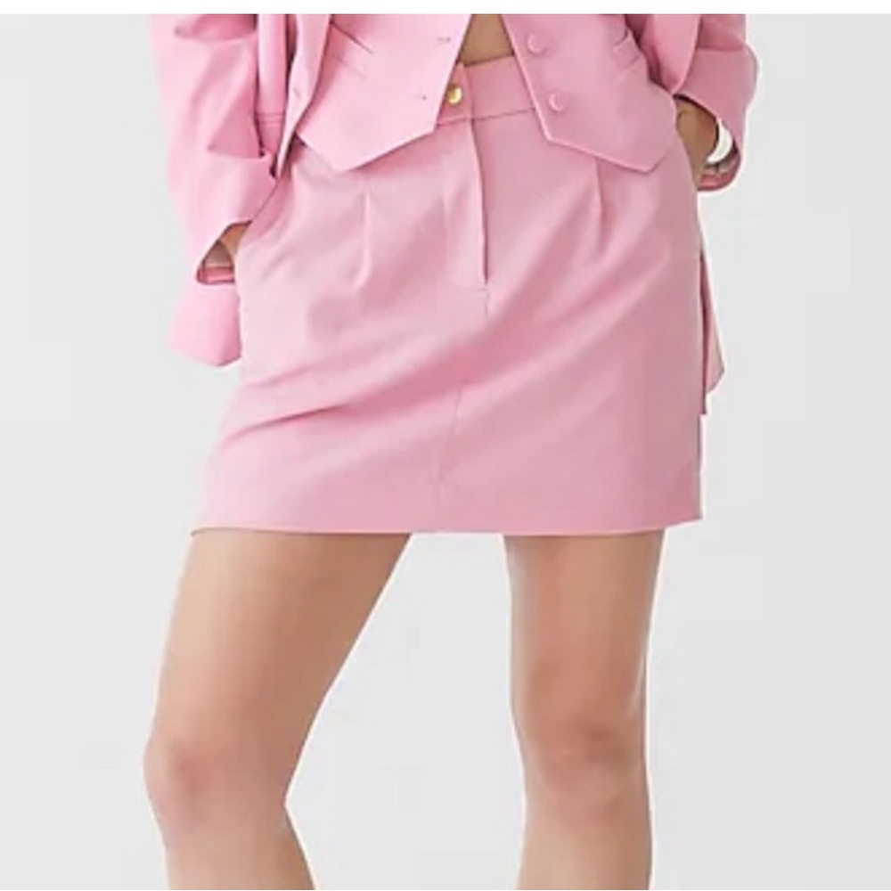 J Crew Italian Mini Skirt